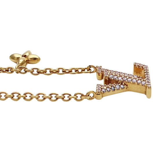 LOUIS VUITTON Gold Necklace - Picture 3 of 12
